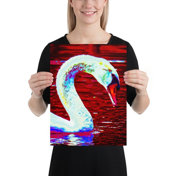 Swan Wall Print