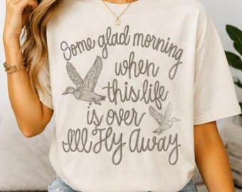 Vintage Christian Goose Faith Quote PNG, Farmhouse Style Design (Digital Download)