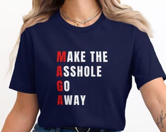 Anti Trump Shirt Design, Democrat, Liberal, Vote (SVG, PNG)
