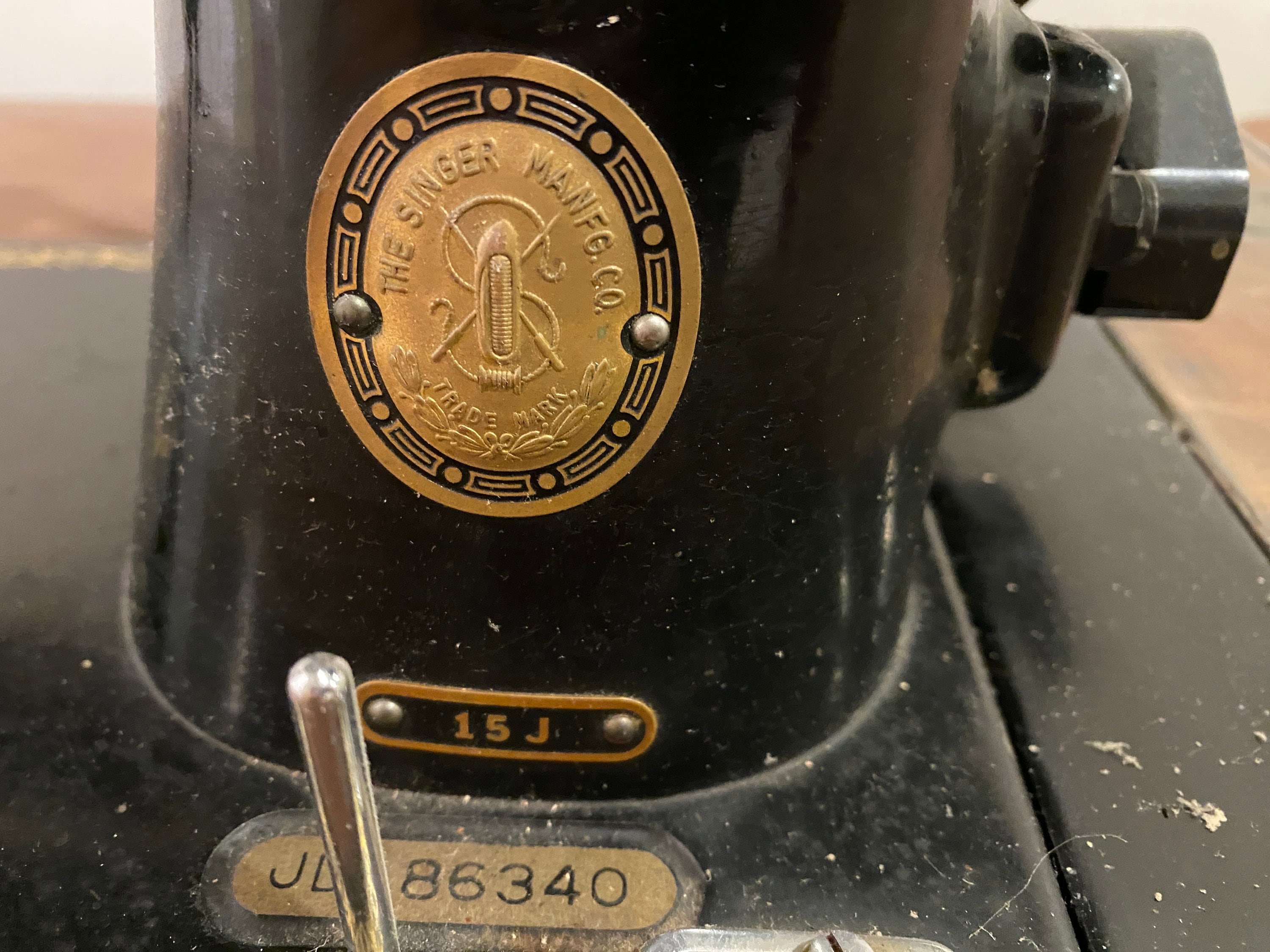 1950 Singer 15-90 Sewing Machine With Cabinet - Etsy