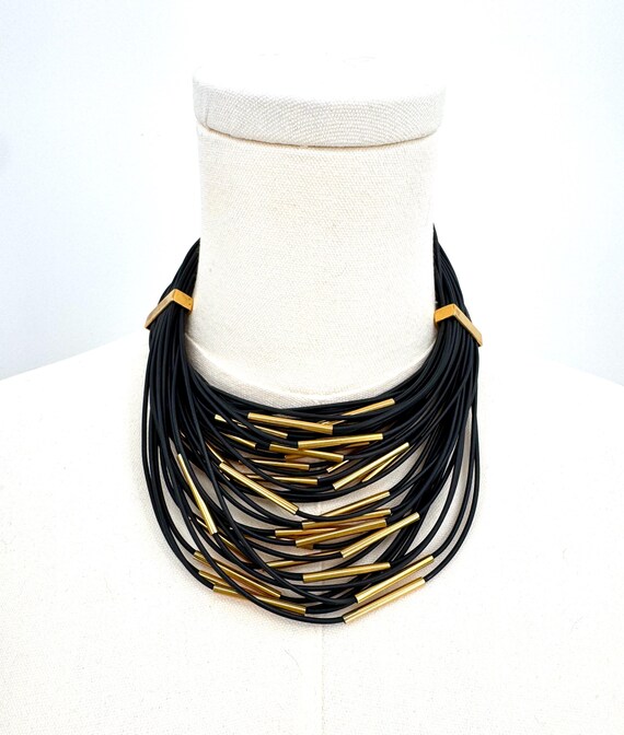 Vintage Izabel Lam Statement Bib Necklace