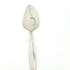 Vintage Holmes And Edwards Silver Plated Server Rhythmic Pattern Deepsilver