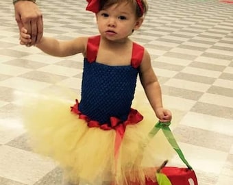 Snow White Tutu Dress: Toddler Princess Halloween Costume