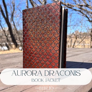 Aurora Draconis Book Jacket: Bronze Holographic Dragon Cover