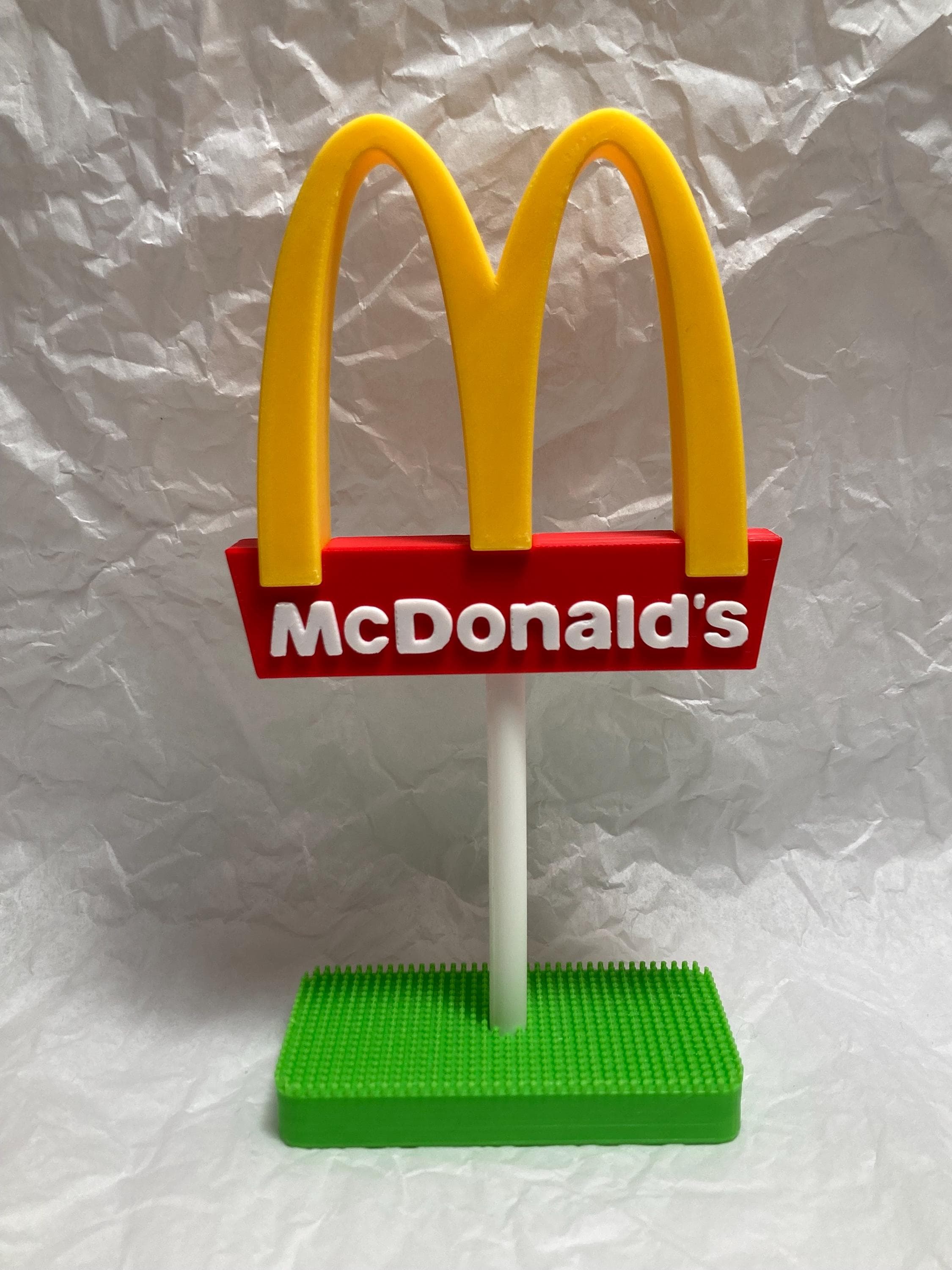 3D Printed: Mcdonald's Sign - Etsy