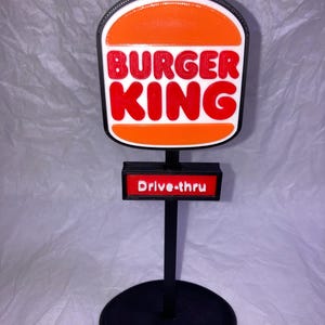 Burger King Sign - Etsy
