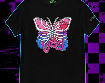Gutter-Fly Rocker Doctor Men's Unisex Scene Emo Shirt