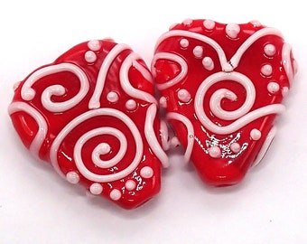 Valentine's Scrolled Hearts