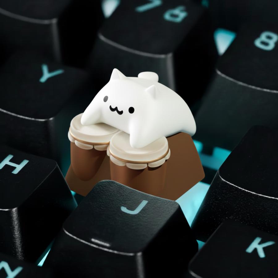 Bongo Cat Keycap - Etsy