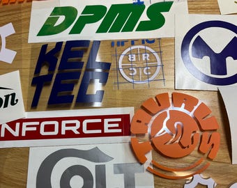 Gun Safe Sticker Pack - Firearm-Related Stickers - No Duplicates - FREE Bonus Stickers With Every Order