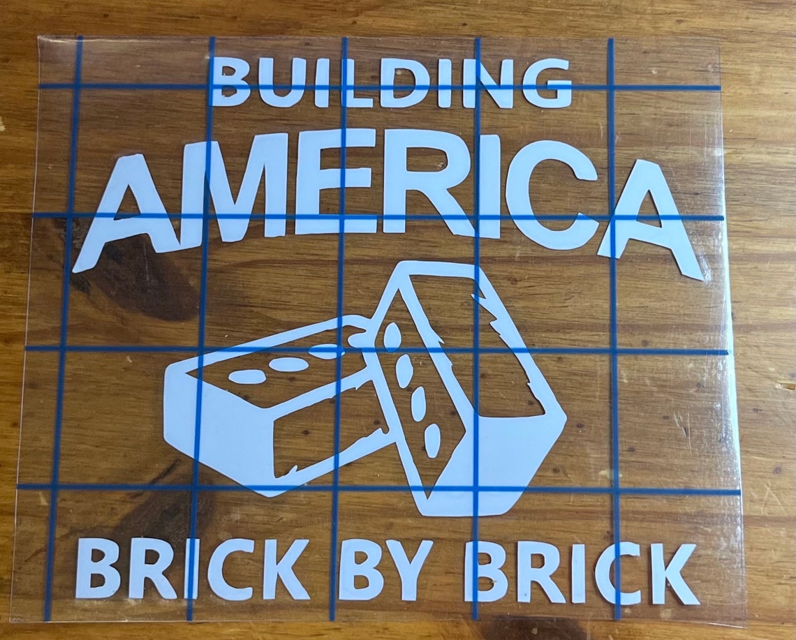 Building America Bricklayer Sticker FREE Random Bonus Stickers With ...