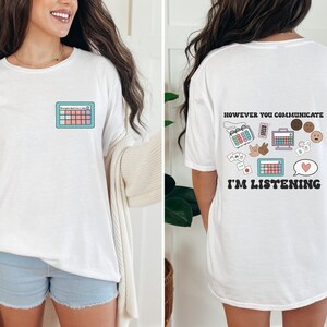 Jeder verdient eine Stimme T-Shirt, AAC T-Shirt, Sprachtherapie Shirt, BCBA Kommunikation Shirt, Autismus Shirt, RBT Kommunikation Shirt, Slp Tee