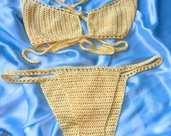 Adjustable made-to-measure Crochet Bikini Pattern Set | Beginner-Friendly (PDF Download) | summer bralette