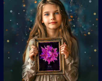 CUSTOM Star Map Digital Download, Star Map Birth Gift, Custom Zodiac Art Star Poster Ecliptic Engagement Every Visible Star Galaxy Art Print