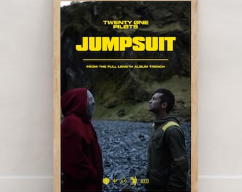 Twenty One Pilots "Jumpsuit" Poster digital download