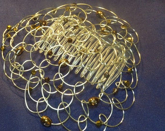 Copper Wire Beaded Kippah, Bat Mitzvah Celebrations and Ceremonies