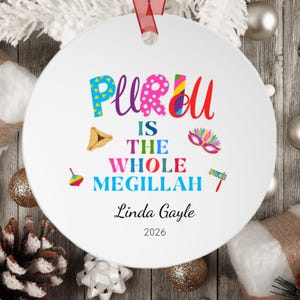 Adorno personalizado de Purim, máscara simbólica de Grager, decoración para el hogar de la festividad judía. Megillah