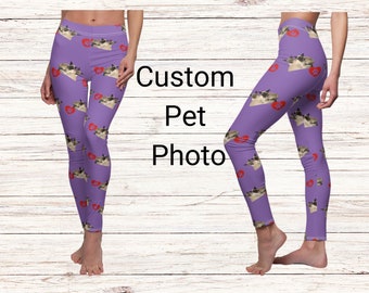 Siamese Cats, Women's Leggings, Yoga Pants, Cat Lovers Pants