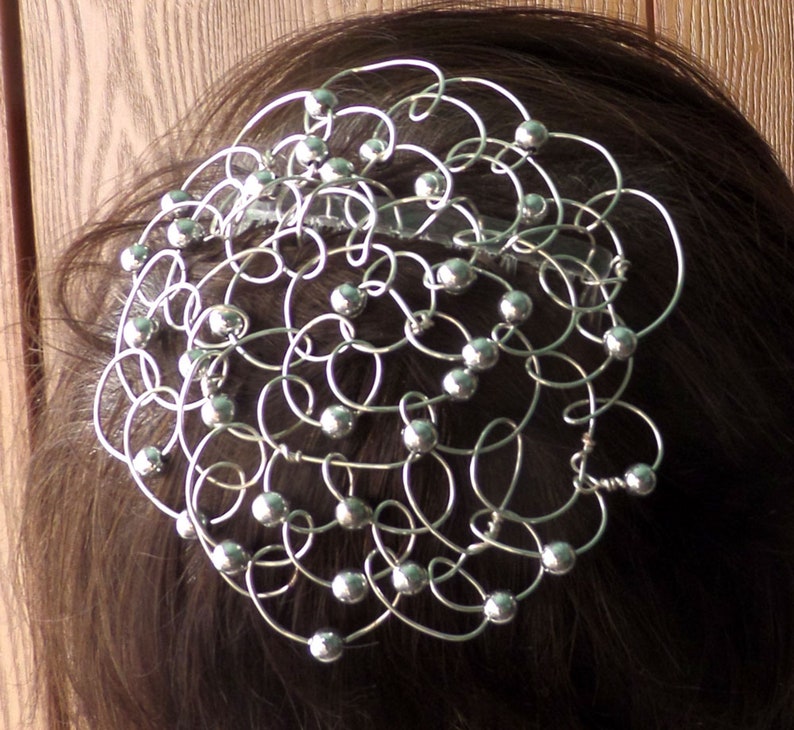 Wire Beaded Kippah Headcovering Womens Kippot Yarmulke Etsy