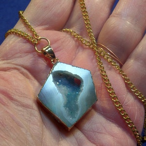 March Birthstone Jewelry, Aquamarine Gemstone Beaded Charm Bracelet image 8