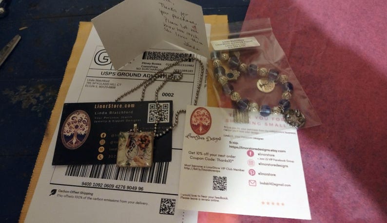 Women's Kippah, Wire Wrapped, Coral Wire with Pink Crystals, Beaded Kippah, Jewish HeadCovering, Keepsake Kippot image 9