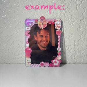 custom photocard + toploader
