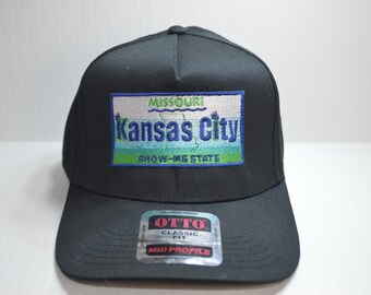 Kansas City Missouri License Plate Patch Hat - Otto 5-Panel Snapback Cap
