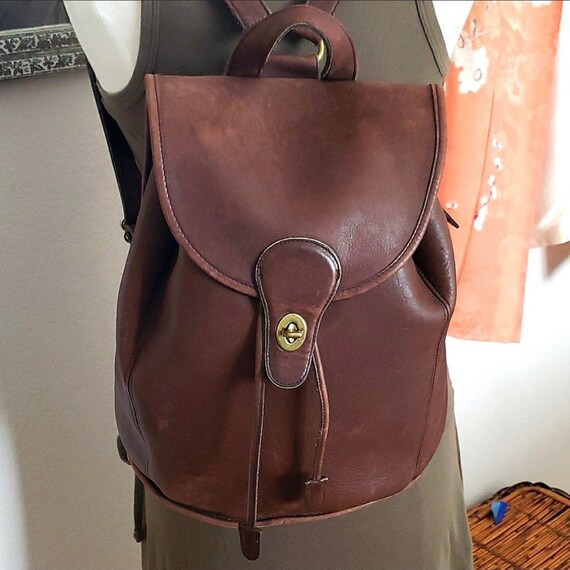 authentic coach backpack