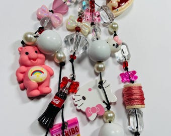 Dijes decorativos para el lomo de un diario hechos a mano, cuentas colgantes para decorar libros