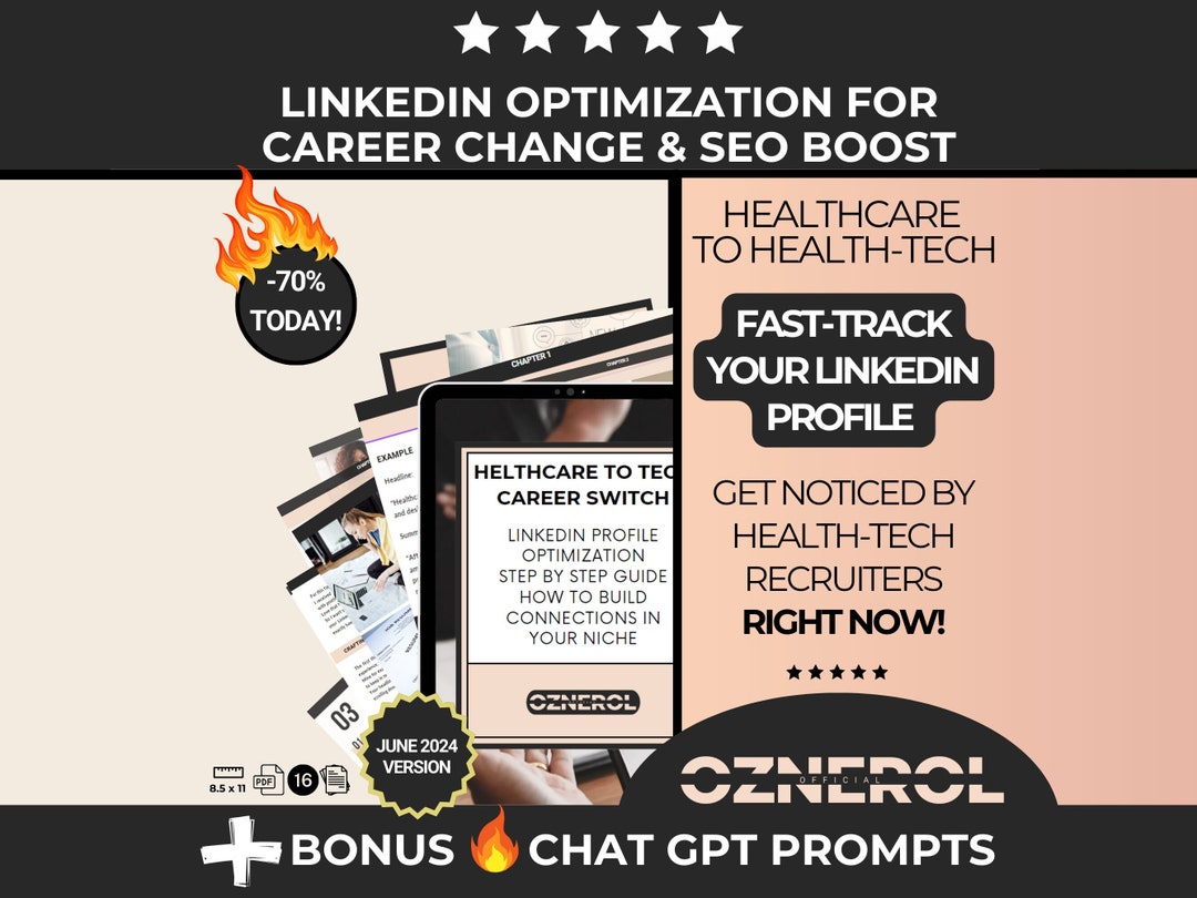 Linkedin Optimization for Career Change & SEO Boost, Optimize Your ...