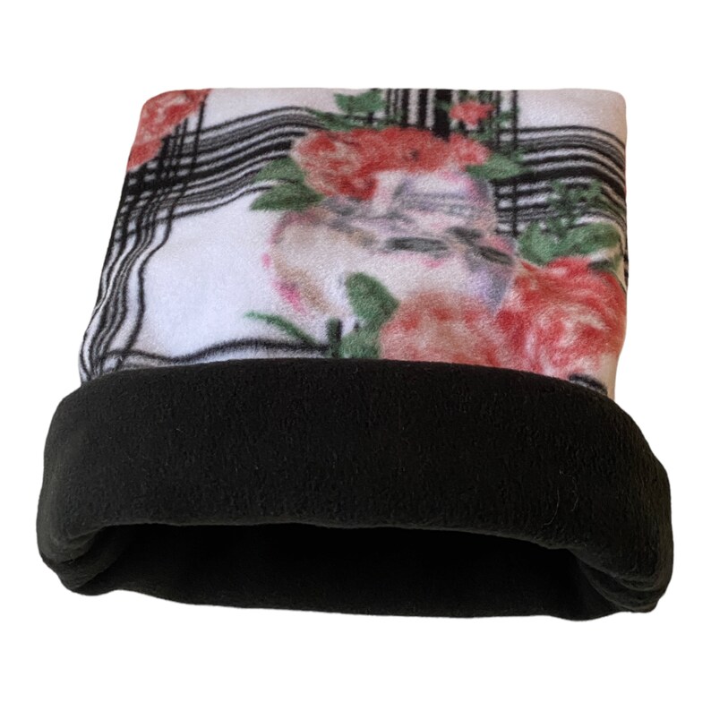 Skulls & Roses Snuggle Sack for Small Pets image 4