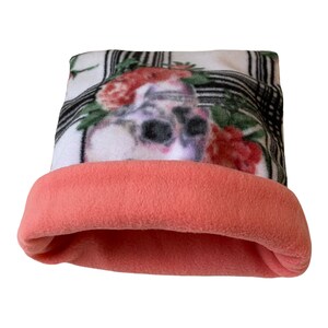 Skulls & Roses Snuggle Sack for Small Pets image 5