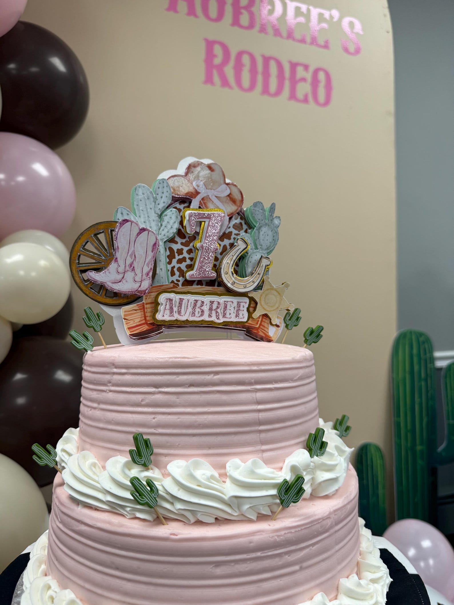 Cake Topper, Rodeo, Cowgirl, Birthday, Party Supplies, 3D Toppers ...