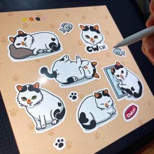 Custom Stickers! - stickers - cute - cute custom stickers - personalized - personalized stickers - custom - hand drawn