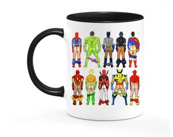 Superhero Coffee Mug Etsy