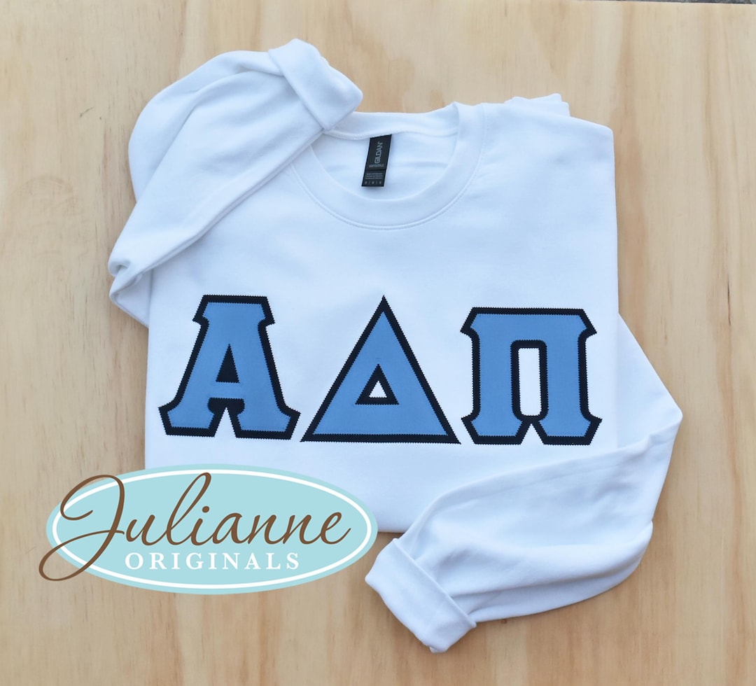 Alpha Delta Pi, Adpi, Sorority Sweatshirt, Sorority Gift, Adpi Letter ...