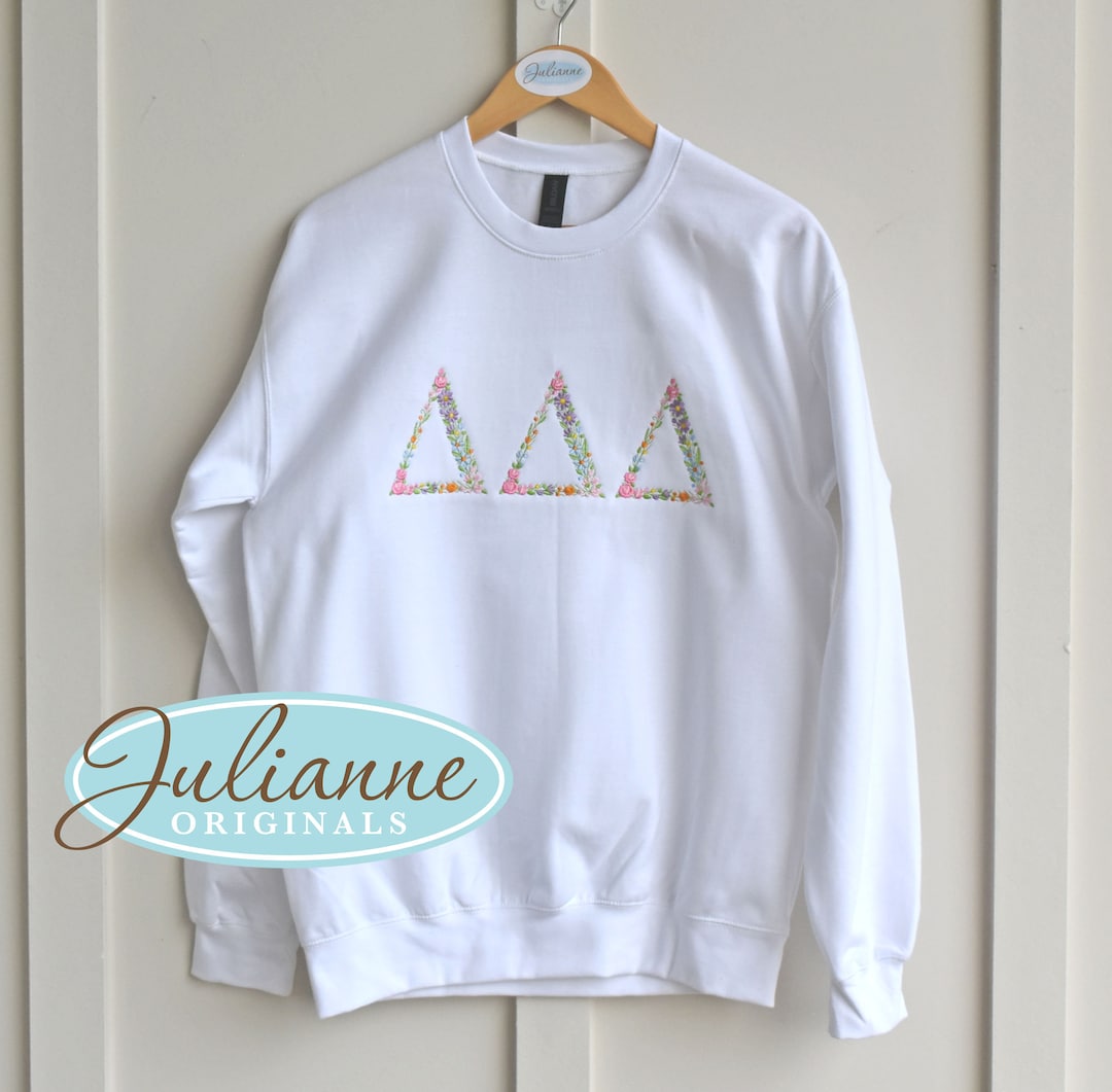 Delta Delta Delta, Tri Delta, Sorority Sweatshirt, Sorority Gift, Tri ...