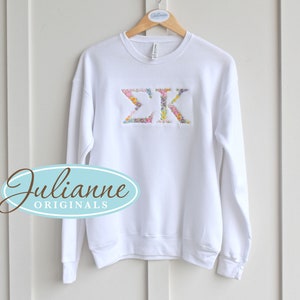 Sk Letter Shirt Etsy