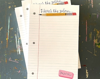 Notepad for teacher, teacher gift, teacher appreciation, back to school
