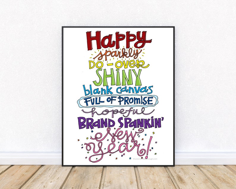 New Year's Wall Decor Happy New Year New Years Eve Etsy