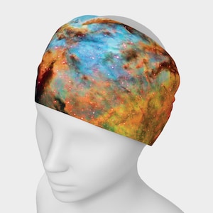 Hair Band/Neck Warmer - Emission Nebula Headband