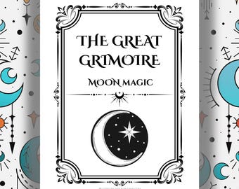 Full Moon Ritual Guide: 'I Release' Grimoire Pages (Printable PDF)
