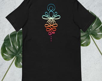 Conscious Art Creation Unisex T-shirt - Sunrise Lotus