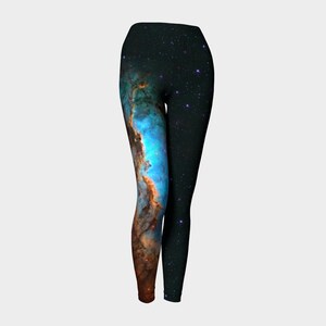 Cosmic Dreams - Emission Nebula Yoga Leggings