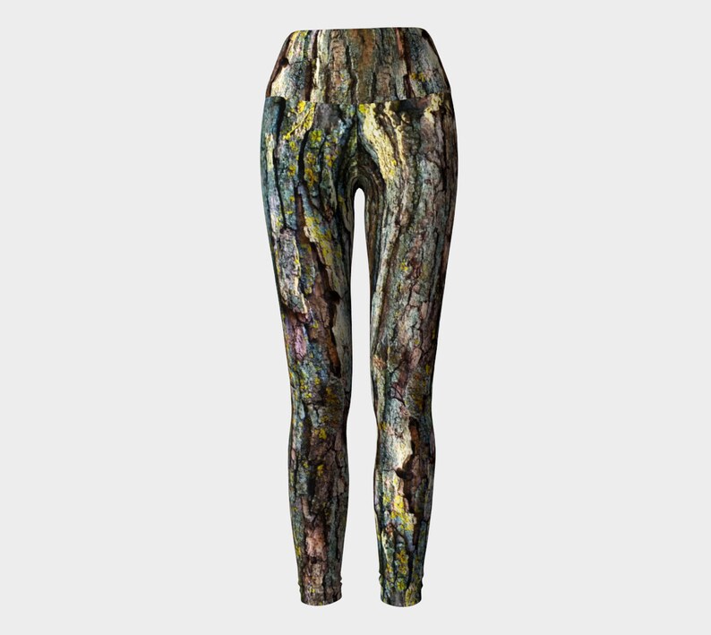 Tree Bark Yoga Leggings image 2