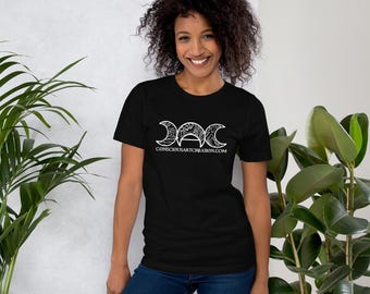 Conscious Art Creation Unisex t-shirt - Mystic Moons Flora