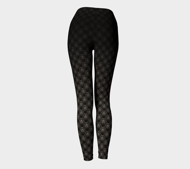 Midnight Dragon Yoga Leggings