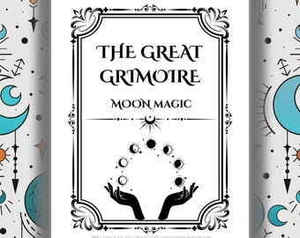 Moon Magic Collection Grimoire Printable PDF | Magic Moons | Moon Phase Calendar 2026 | Moon Phase Magic