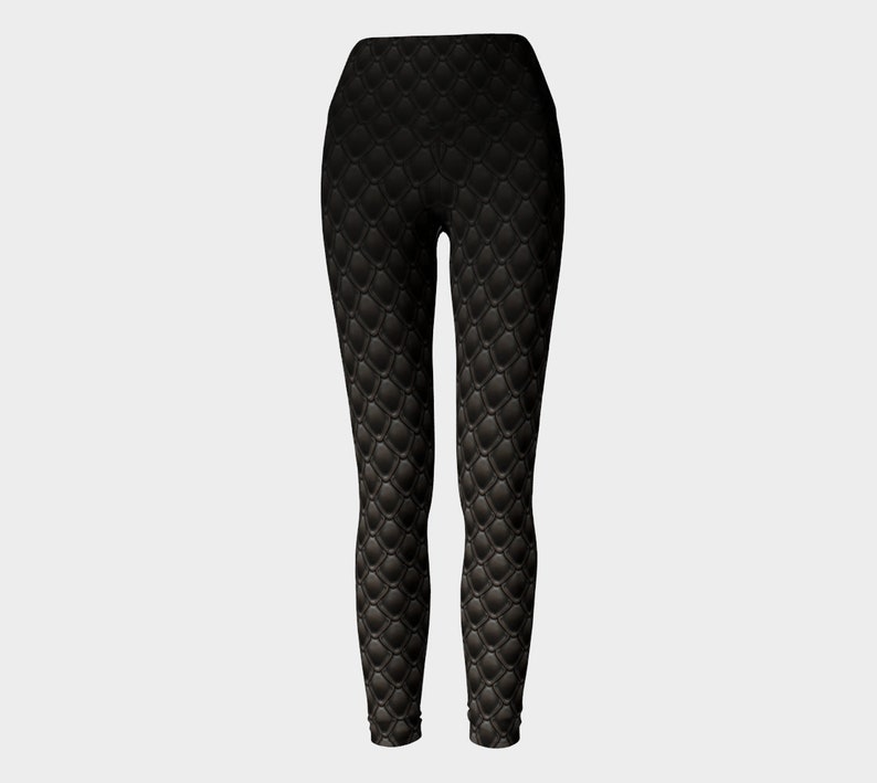 Midnight Dragon Yoga Leggings