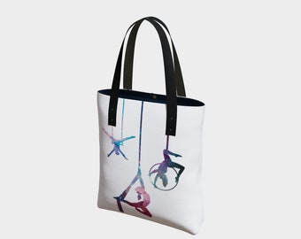 Aerial Stars on Natural   Canvas Tote Bag
